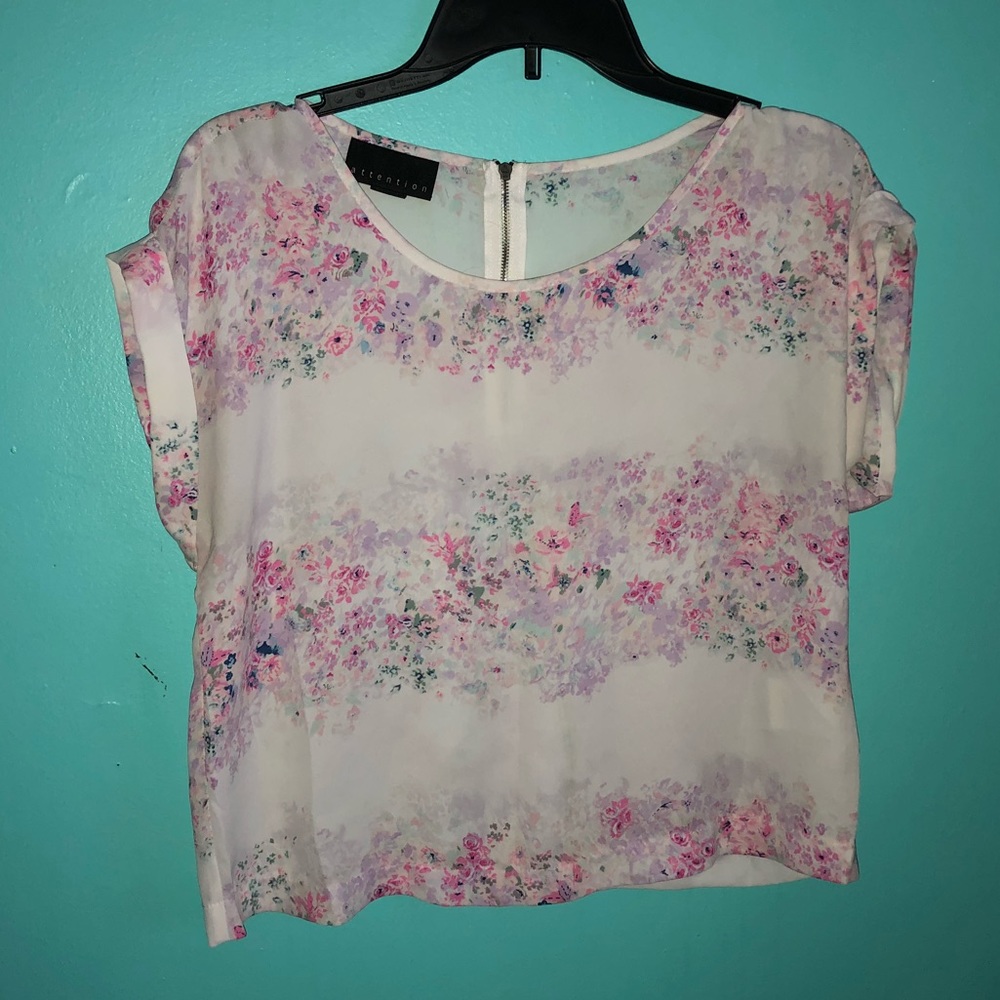 Cropped blouse